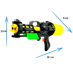 BROŃ WODNA PISTOLET ARMATKA PSIKAWKA SIKAWKA NA WODĘ 38 CM